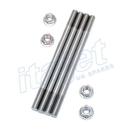 Citomerx Exhaust Stud Set For Piaggio Vespa NRG DT 50 LC (1995-1997) – M6 Threads, 2-Year Warranty