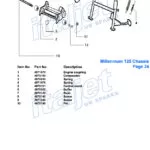 Engine Swing Arm – Centre Stand